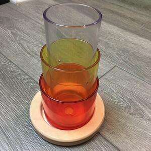 Lovevery Transparent tube tower